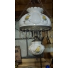 Image 1 : Antique Victorian Hanging Ceiling Candelier / Lamp w / 16" TOS  Globe - Electrified - Exc Condition!