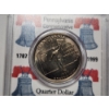 Image 2 : 1999 Pennsylvania Commemorative United States Quarter Dollar in Certified MS65 Case