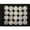 Image 7 : $2 Face Value of Assorted Silver United States Dimes Ft. 1 Mercury & 19 Roosevelt Dimes