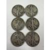Image 1 : $3 Face Value Walking Liberty Half Dollars - 90% Silver