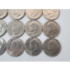 Image 4 : x21 Assorted Years U.S. Eisenhower Dollars FV: $21.00