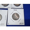 Image 7 : Lot of 18 Assorted U.S. "V" Nickels FV: $0.90