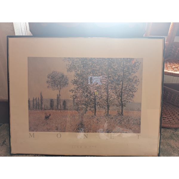 Very Pretty Framed 28"x22" Monet Print