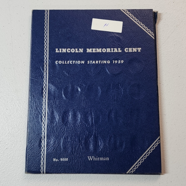 Lincoln Memorial Cent Collection Starting 1959 (Incomplete) FV: $0.61