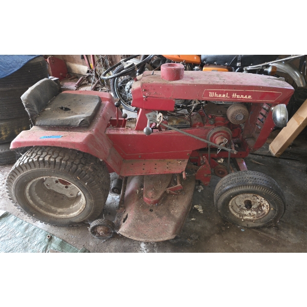 *Pick Up At Louisville Home - No Shipping Available* Vintage Wheelhorse Lawn Tractor With Plow 