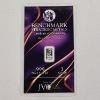 Image 1 : 3-grain .999 Fine Silver Bar produced by Benchmark Strategic Metals, featuring a Purple Lava Design