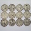 Image 4 : $3.00 Face Value of Assorted Years U.S. Washington 90% Silver Quarters