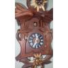 Image 5 : Superb German Cuckoo Clock - Fully Tested & Working 12" Tall 