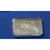 Image 3 : All-Chips 1 Troy Ounce .999 Fine Silver Bar With Antique Finish- Gangster Scrooge Bang Bang Vegas