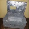 Image 5 : 2 Pc Offering - Antique 17 x 7 Cheese Box & Metal 12 x 8 x 6 Egg Crate - See Pics