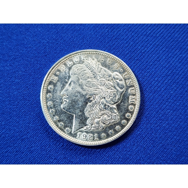 1921-D 90% Silver Morgan Dollar