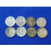 Image 4 : x8 Assorted Years 90% Silver Quarters FV: $2.00