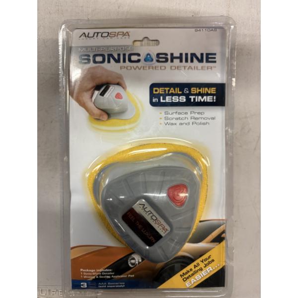 Brand New - Sonic Shine Powered Detailer - Batteries Not Included