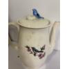Image 9 : Beautiful Taylor Smith & Taylor Sugar Bowl 1940's with an orange snowball flower pattern & Vintage 