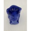 Image 6 : Adorable Degenhart Vintage Glass Dog Figurine-Blue Bird