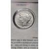 Image 2 : 1934-P Silver Peace Dollar in First Commemorative Mint Display With Stamp