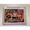 Image 1 : 1990 Hulk Hogan & Macho Man Wrestle Mania V Wrestling Card - Mint Condition