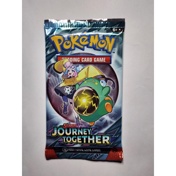 SEALED Pokemon Scarlet & Violet Journey Together Booster Pack ~ 10 Trading Cards Per Pack ~