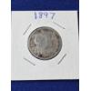 Image 2 : 1897 United States Silver Barber Quarter