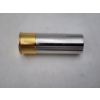 Image 4 : Silver Bullet Bullion: 5 oz .999 Fine Silver Shotgun Shell Enhanced with Rhodium & 24K Gold 