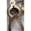 Image 4 : Vintage Vintner Wine Bottle Cork Opener With Antique-Style Brass Featuring Intricate Cherub Details