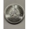 Image 1 : Aztec Mexico 1/4 Ounce .999 Fine Silver Coin - Mint Condition