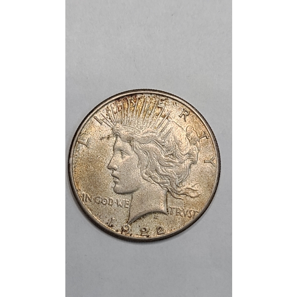 1922-S 90% Silver Peace Dollar 