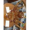 Image 3 : Vintage Fenton Amber Ruffled Glass Lot - See Pics