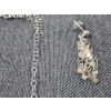 Image 15 : GORGEOUS NEVER WORN Sterling Silver Extraordinary Italian Made Necklace & Earring Set ~ 11.5 Grams