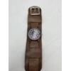 Image 2 : Vintage Wide Leather Cuff Geneva Watch