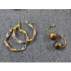 Image 2 : Four Pairs of Assorted Sterling Silver Earrings ~ Weighing 14.7 Grams Total