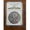 Image 1 : 2011 - W United States 25th Anniversary Silver Eagle .999 One Troy Ounce Fine Silver Coin - MS 70