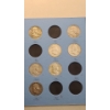Image 9 : Franklin Half Dollars 1948-1963 Whitman Coin Folder With (13) Silver Franklin Half Dollars -FV $6.50
