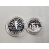 Image 4 : 1986 United States Liberty Coin Set: Half Dollar Proof & Silver Dollar