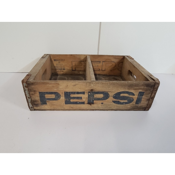 Wooden Pepsi Crate - 18 inches long