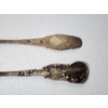 Image 4 : x2 Vintage Collectible Sterling Silver Spoons TW: 44.0g