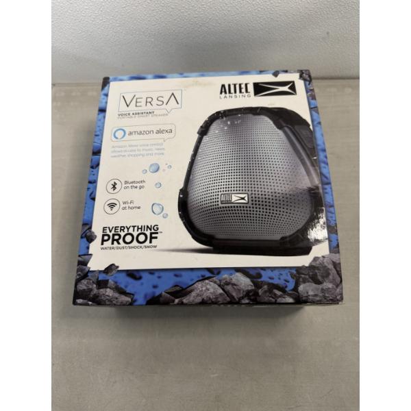 Altec Lansing Versa Voice Assistance Portable Smart Speaker - Brand New In The Box 