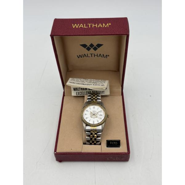 Beautiful Waltham Watch - Stainless Steel Back - in Case with Guarantee