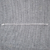 Image 2 : Beautiful 14K White Gold Bracelet Ft. Breathtaking Clear Stones ~ Weighing 8.2 Grams