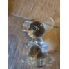 Image 2 : Murano Beautiful Blue & Green Heavy Glass Sailboat And Murano Clear Koala Paperweight