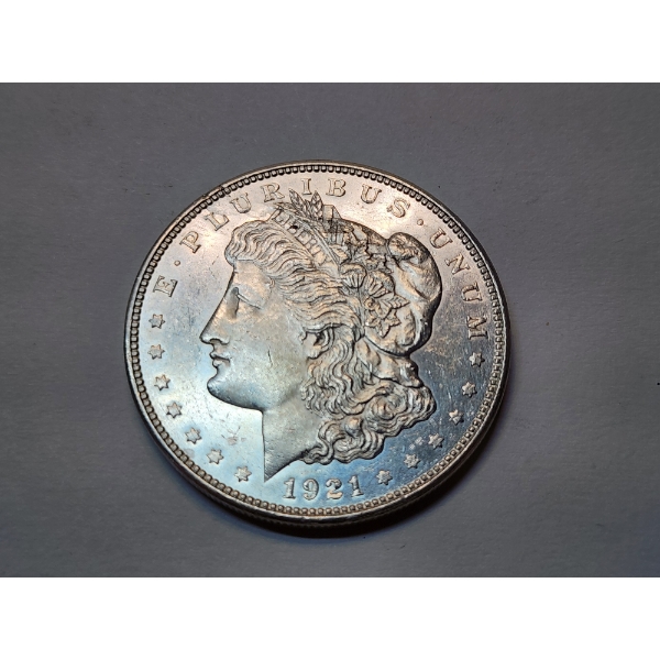 1921 Morgan Silver Dollar - 90% Silver - Excellent Condition