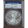 Image 1 : The West Point Mint 2013  Silver Eagle PCGS MS70 999 Fine Silver Ounce