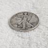 Image 2 : 1943 Walking Liberty 90% Fine Silver Half Dollar Coin - 0.3617 oz ASW