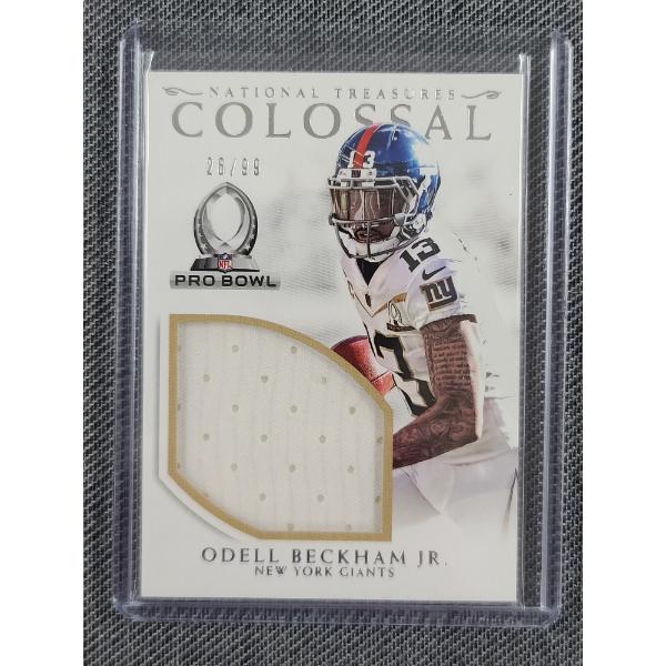 2016 Panini Odell Beckham Jr. No.25 Patch Trading Card NUMBERED 26/99