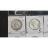Image 4 : Assorted Pre '64 90% Silver Washington Head Quarters In Coin Holders - Face Value: $3.50