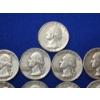 Image 2 : Lot of 13 Assorted Years 90% Silver Washington Quarters - Face Value: $3.25