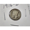 Image 3 : *RARE KEY DATE* United States 1916-D Mercury Silver Dime ~ EXTREMELY LOW MINTAGE & HIGHLY DEMANDED!
