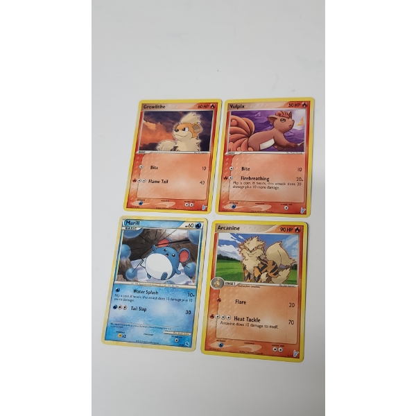Assorted Pokemon TCG Minun & HGSS Trainer Kit Cards