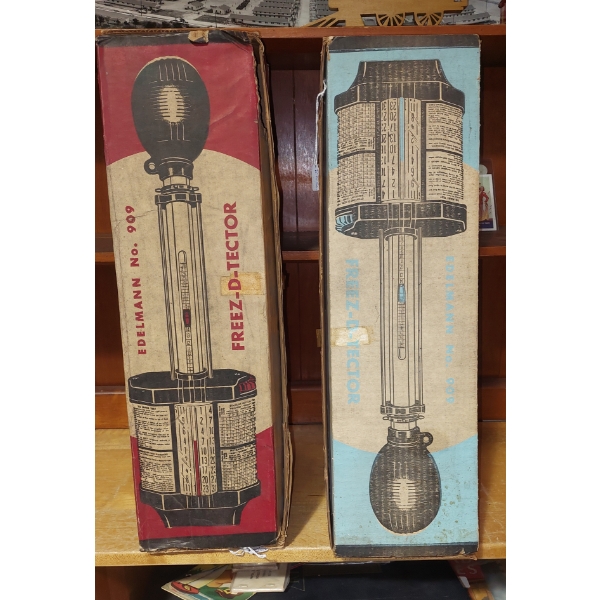 Automotive -  Vintage Edleman Freeze Detectors NOS - In Original Packaging