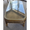 Image 3 : *Pick Up At Mantua Home-No Shipping Available* Beautiful Classic 22wx43Lx16h  Wicker Rattan Glass To